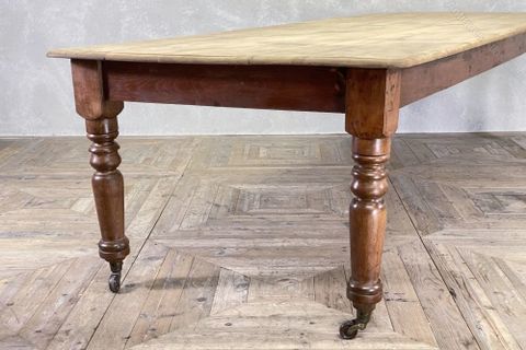 Antiques Atlas - Large Vintage Dining Table intended for Understanding the timeless appeal of vintage dining tables with antique legs